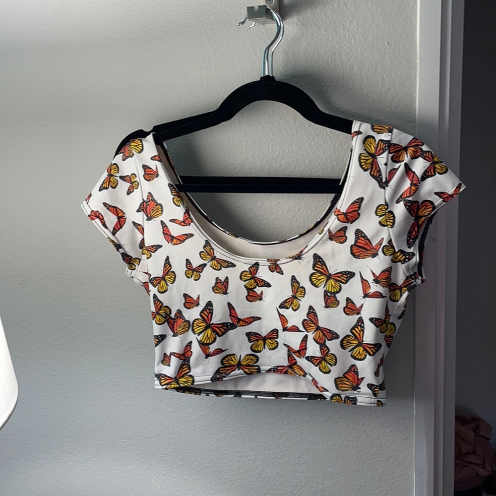 Flutterby swim top
